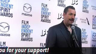 Adam Sandler on Winning Best Male Lead for 'Uncut Gems' and What the Role Meant for Him