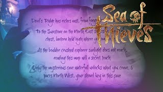 Find the Sunstone and Boulder Crushed Explorer - Devil's Ridge Riddle - SEA OF THIEVES