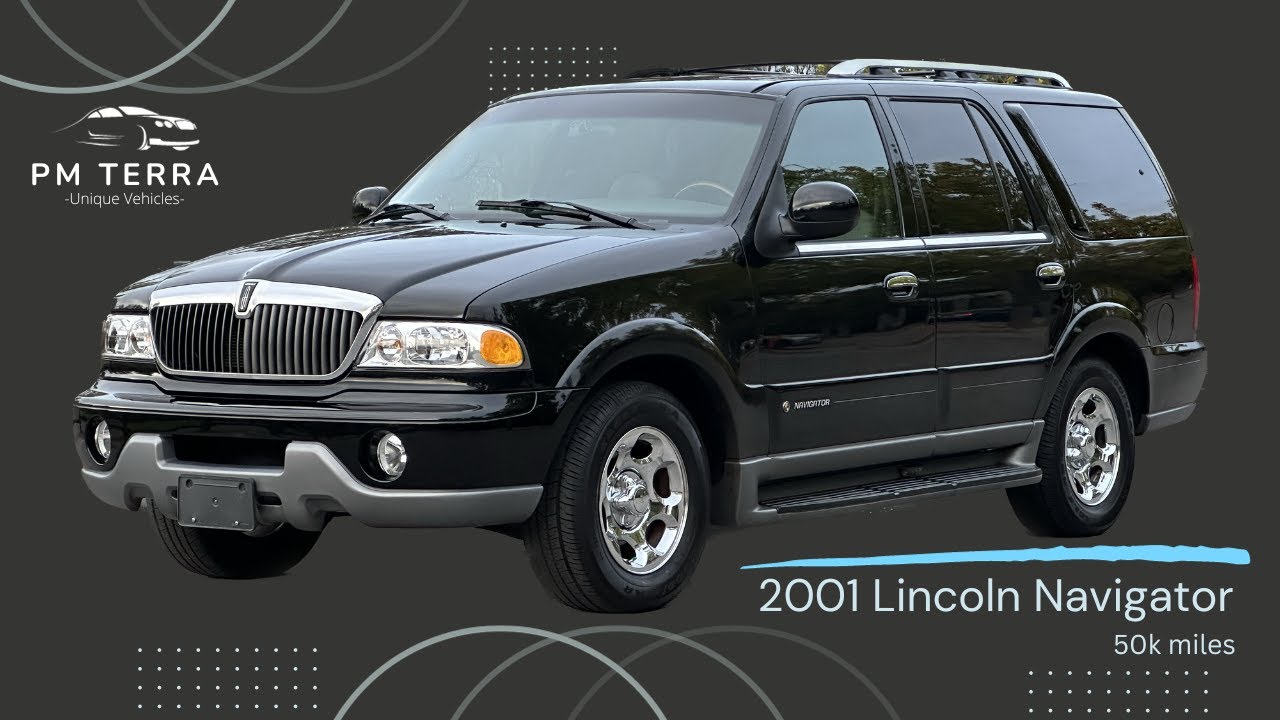 2001 Lincoln Navigator 50k miles exterior and interior