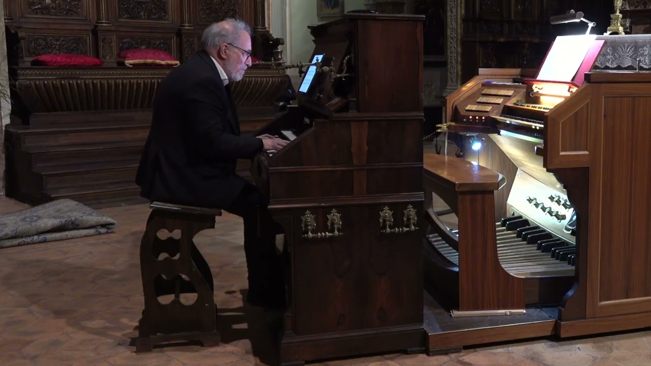 Claudio Brizi plays Nenia Op. 142 n. 7 by M. E. Bossi on his Orgue à Célesta Mustel - Live recording