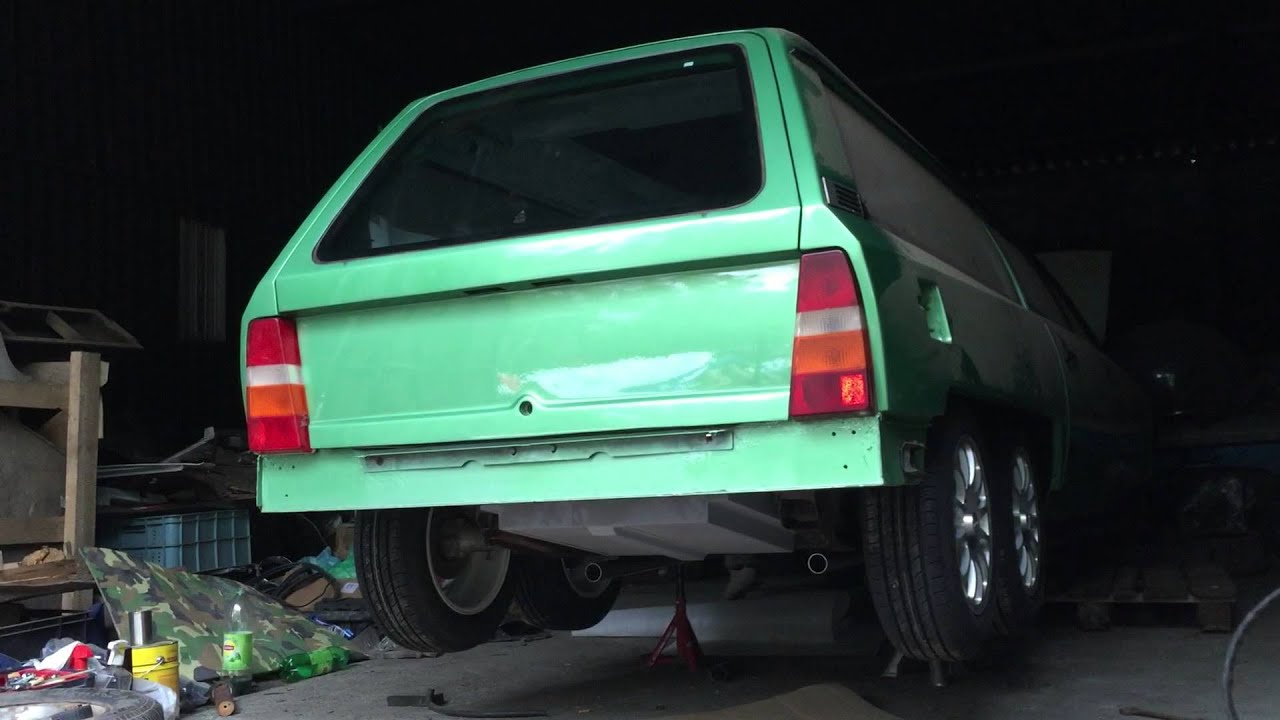 Citroen cx six wheeler