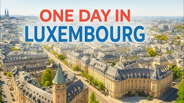 One Day in Luxembourg 🇱🇺 LUXEMBOURG | Exploring the Most Beautiful City in Europe