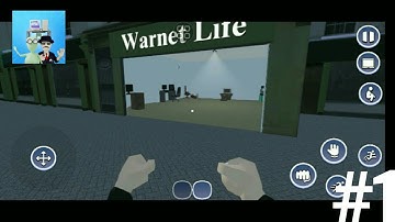 Warnet Life Simulator mobile Gameplay Walkthrough #1 Tutorial (ANDROID,IOS)