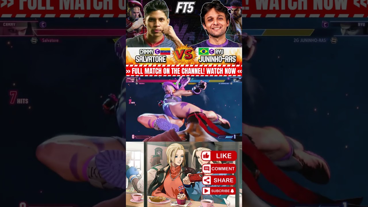 SF6 Piscou e o round terminou... a jato! 🔥 