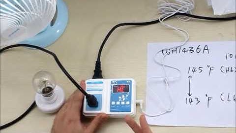 INSTRUCTION ON HOW TO USE WH1436A(old version) TEMPERATURE CONTROLLER