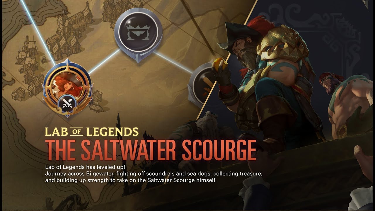 Legends of Runeterra Patch 2.13.0 Lab of Legends: The Saltwater Scourge Gameplay (New Lab Mode)