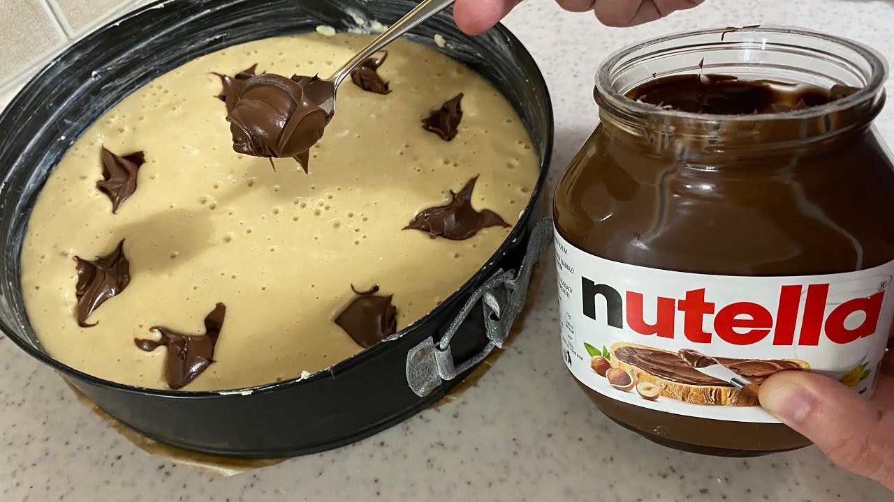 📢 1 Banane dhe Nutella për një Ëmbëlsirë si kjo që do ju lë pa Koment nga Shija ‼️