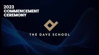 DAVE School Commencement Ceremony class of March 2023