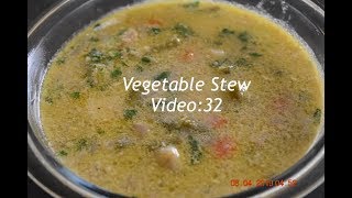 Kerala vegetable stew curry in english|how to prepare easy|in pressure cooker with coconut milk