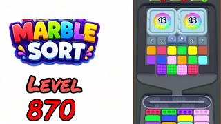 Marble Sort Level 870 Walkthrough