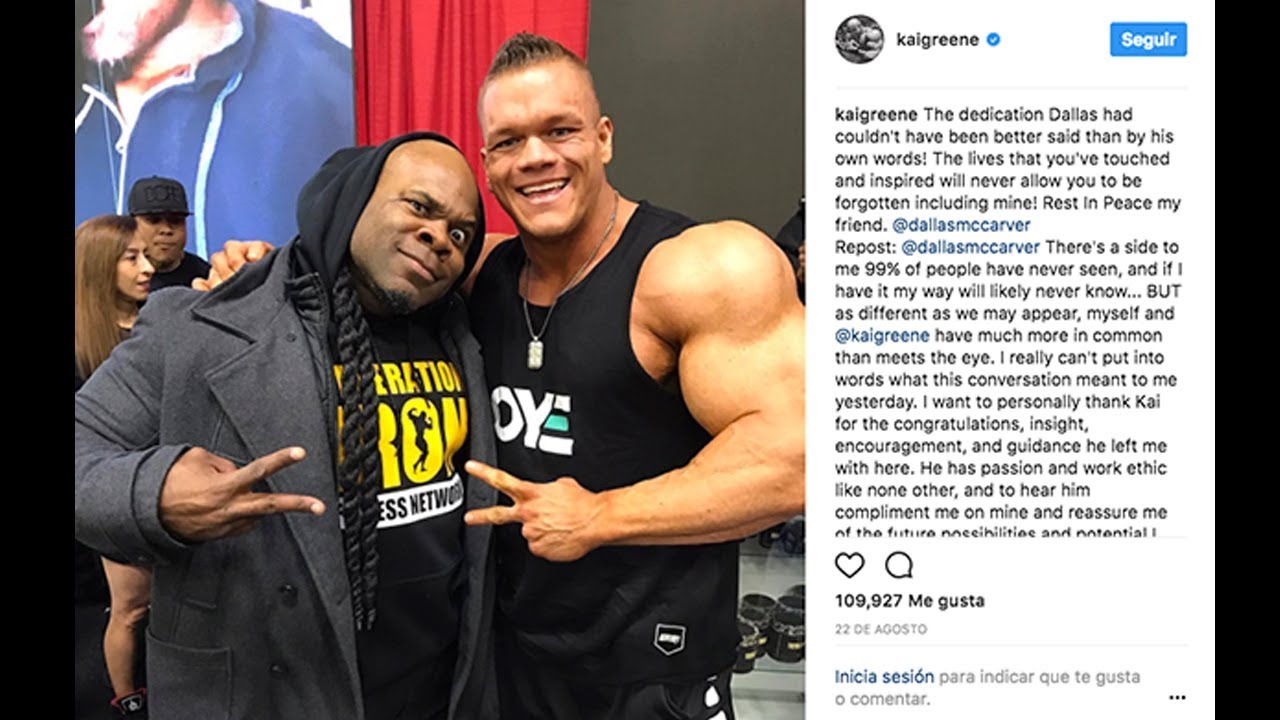 mr olympia 2017 phil heath Fisicoculturistas Mr Olympia REACCIONAN Al FALLECIMIENTO De Dallas McCarver