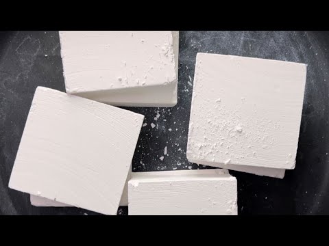 Fresh Plain Jane Gym Chalk Blocks ASMR 