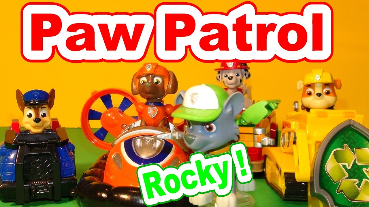 Paw Patrol New Pup Unboxing, it's Rocky the Eco Pup and more