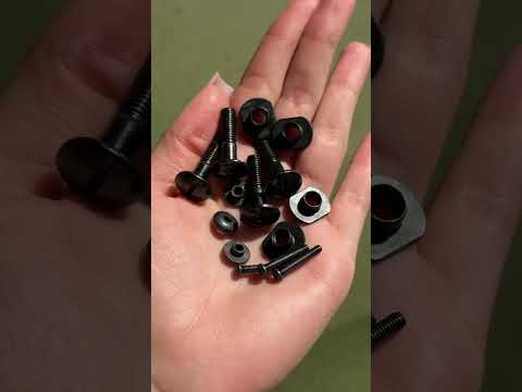 Кріплення для рейки та підвіски, болти та гайки для шолома FAST ARCH MICH аксесуари та запчастини для шолома, видео 1