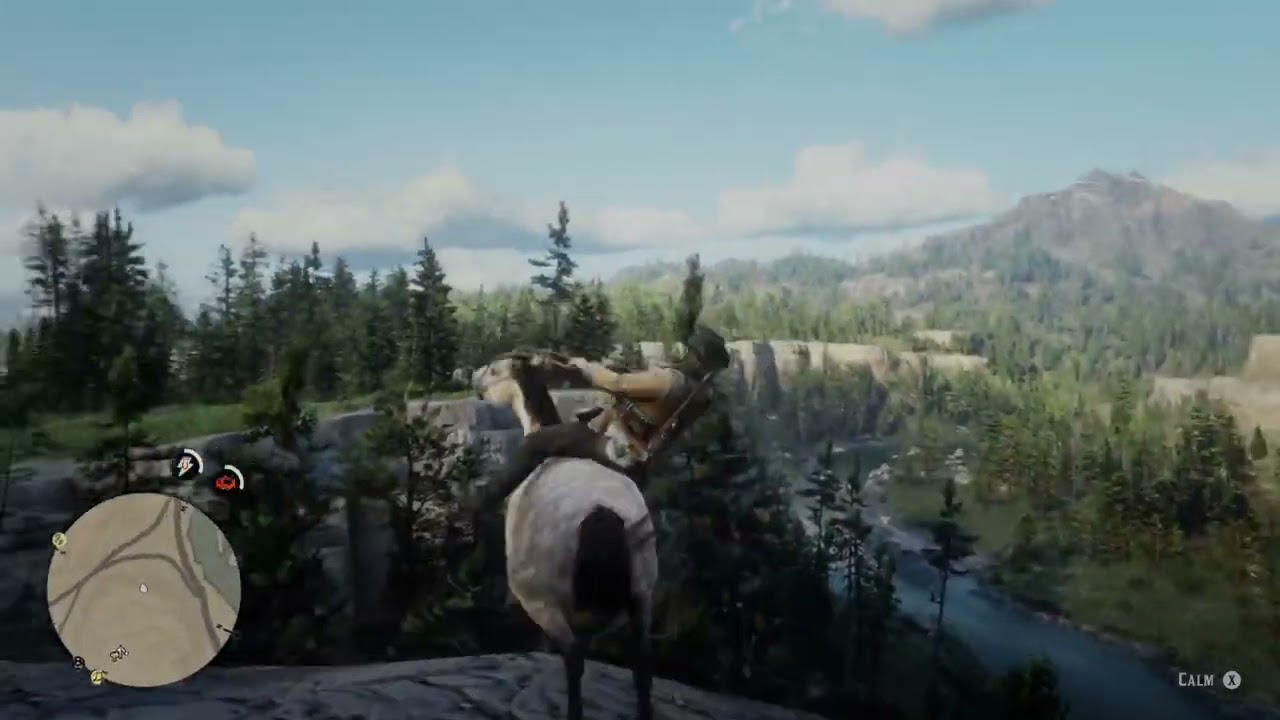 This horse preferred to jump than to have me ride it