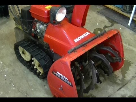 Change drive belt on honda snowblower #2