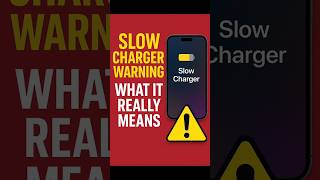 What The Iphone slow Charger Warning Really Means  Fast Charging Tips Explained apple techguide