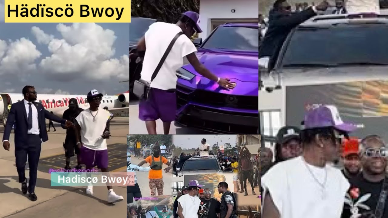 Shatta Wale arrived in Kumasi Airport | Realistic performance from 