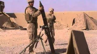 10.29.2011 WEAPONS CO. 3/7 MARINES MORTAR PLATOON FIRE MISSION