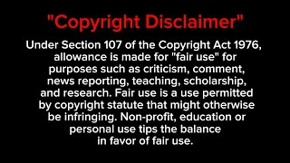 Free Copyright Disclaimer Video Clip NO COPYRIGHT