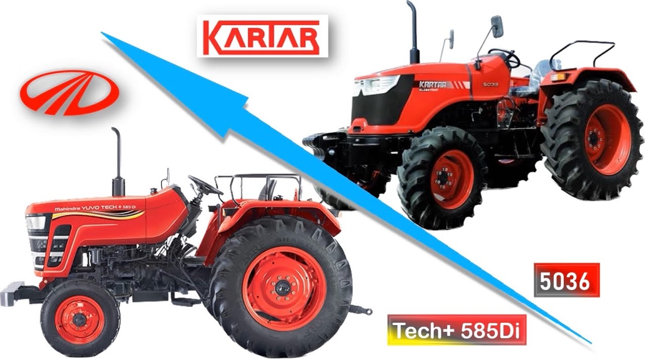 करतार 5036 New 50hp Tractor 🔥 क्या यह Mahindra Yuvo 585 Tech+ से ज़्यादा सही रहेगा 🤔 या फिर नहीं?