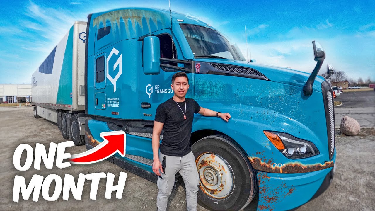 My First Day Back On The Road..... - YouTube