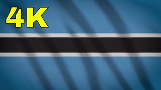 Botswana Waving Flag 4K ( Download Link )