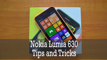 Nokia Lumia 630 Tips and Tricks