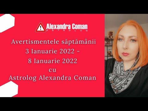 Avertismentele Săptămânii 3