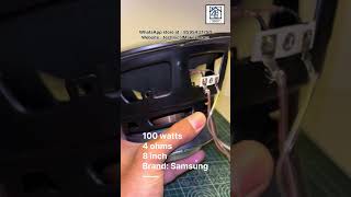 Powerful🥵subwoofer of Samsung brand, 100 watts, 4ohms, 8 inch | #shorts #reels #viral #subwoofer