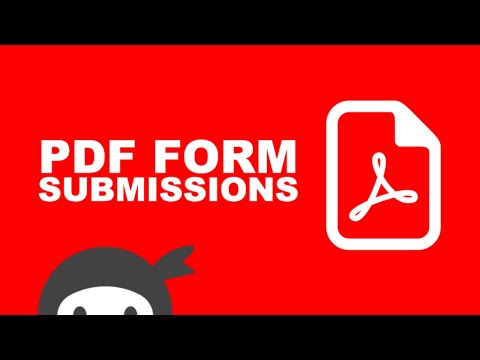 PDF Form Submissions for Ninja Forms