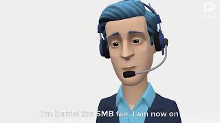 Fan character in plotagon for Daniel The SMG fan
