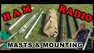 Antenna Masts & Mounting Solutions for Ham Radio by KC9CUK & K9AT