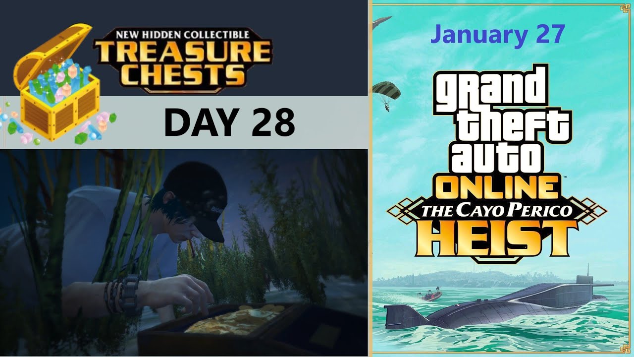 Cayo Perico Treasure Chests Guide All Locations (Day 28) GTA Online