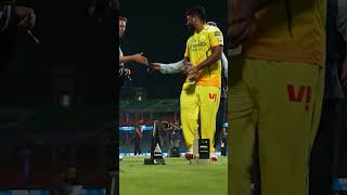 that wholesome reaction at the end 💛#whistlepodu #dcvcsk #one #onepiece #csk #cskvsmi 🦁💯🏏🎀