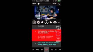 Video Player for language learner - ProRepeater introduction screenshot 4
