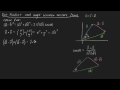 Dot product and angle between two vectors proof