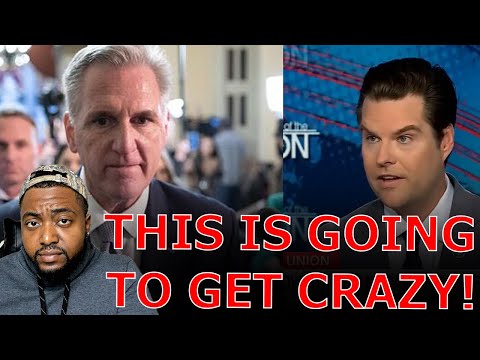 Matt Gaetz Declares He Will OUST Speaker Kevin McCarthy For FOLDING TO DEMOCRATS ON EVERYTHING!