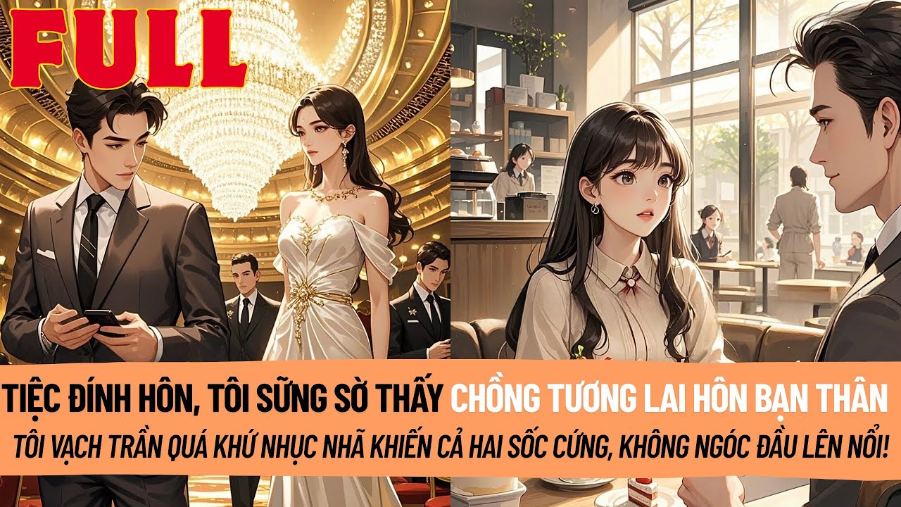 Tiệc Đính Hôn, Chồng Tương Lai Hôn Bạn Thân – Tôi Vạch Trần Quá Khứ Nhục Nhã Khiến Họ Sốc Cứng!