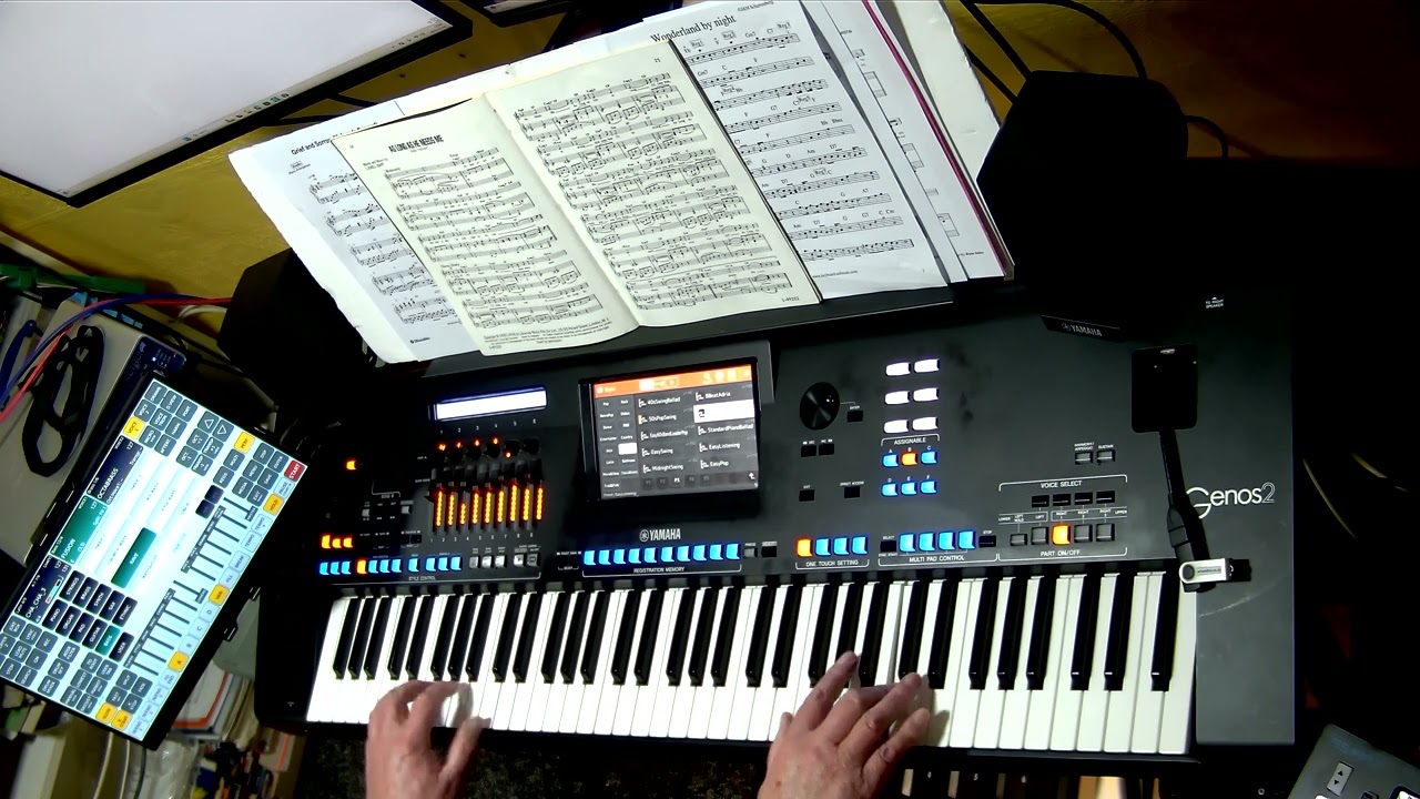 AS LONG AS HE NEEDS ME YAMAHA GENOS 2