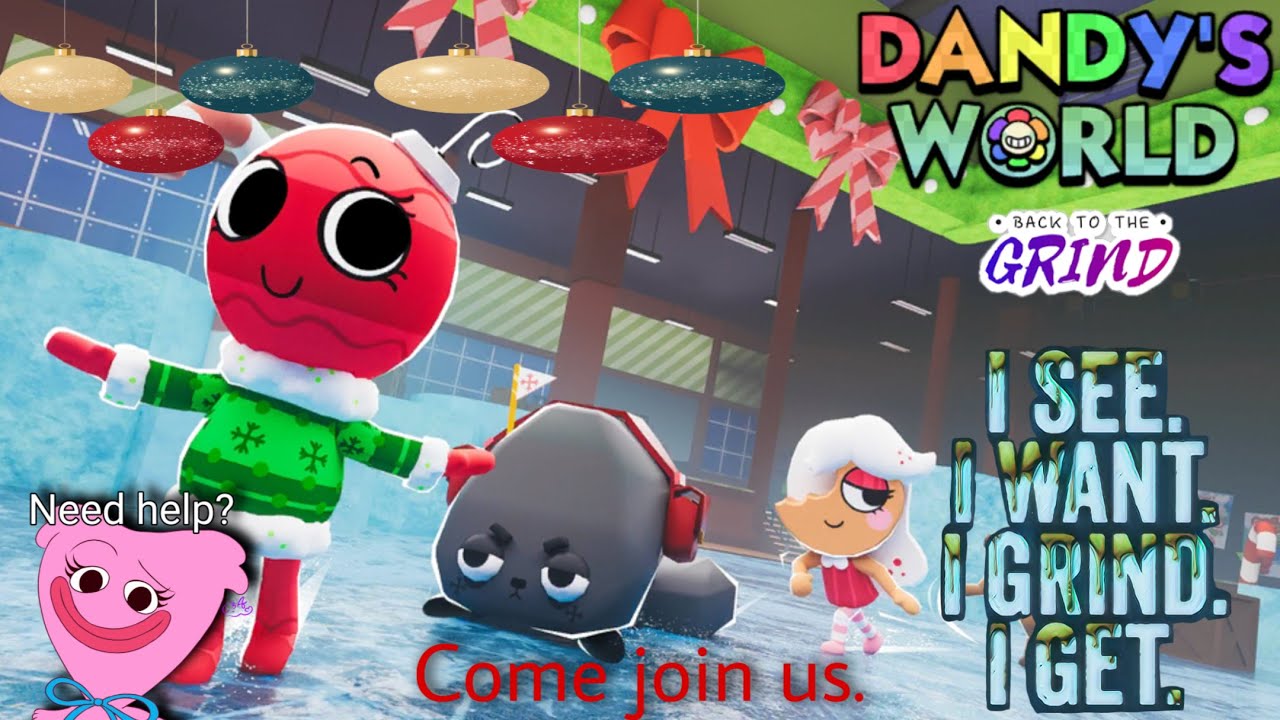 DANDY'S WORLD Reaching and Beating floor 20 with Ginger for Christmas ...