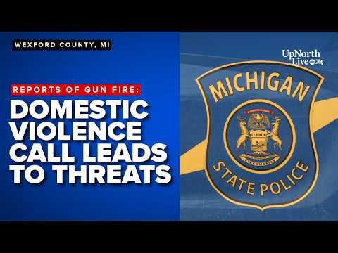 Domestic violence call leads to barricade and report of gun fire in Wexford County