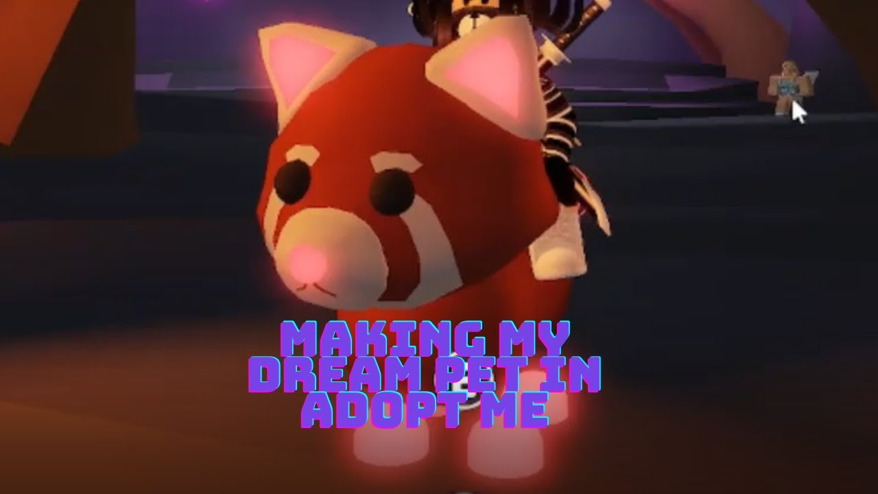I Make My Dream Pet In Roblox Adopt Me - YouTube