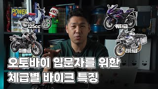 리터급으로 입문해도 되나요? 체급별 바이크 특징 총정리 // 125cc 쿼터급 미들급 리터급 // 바린이를 위한 오토바이 가이드