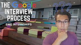 How to get a Google internship | Google SWE interview process