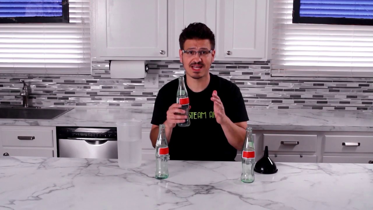 Soda Bottle Xylophone 1 Minute Science YouTube
