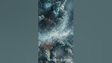 D&D | Frostfall Woods Part 3 No Grid | Animated Battle Maps