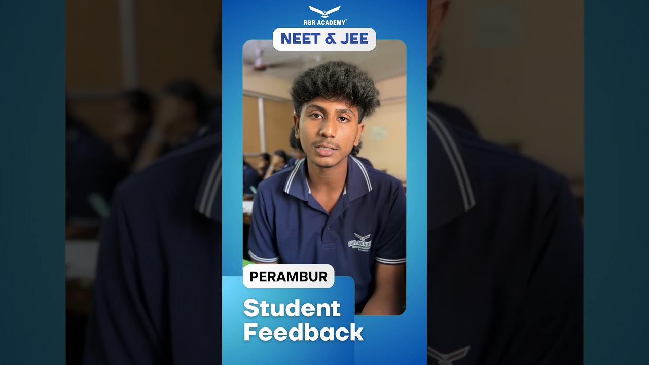 RGR ACADEMY | NEET & JEE 2025-26 Admissions Open | Join the Top Rankers from Perambur!