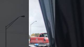 Chevy Cheyenne pickup Truck, cloudy day riding #classictrucks
