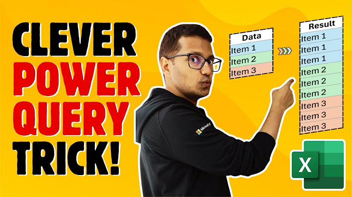 Clever Power Query Trick to Repeat Each Row N Times (or any given number of times)